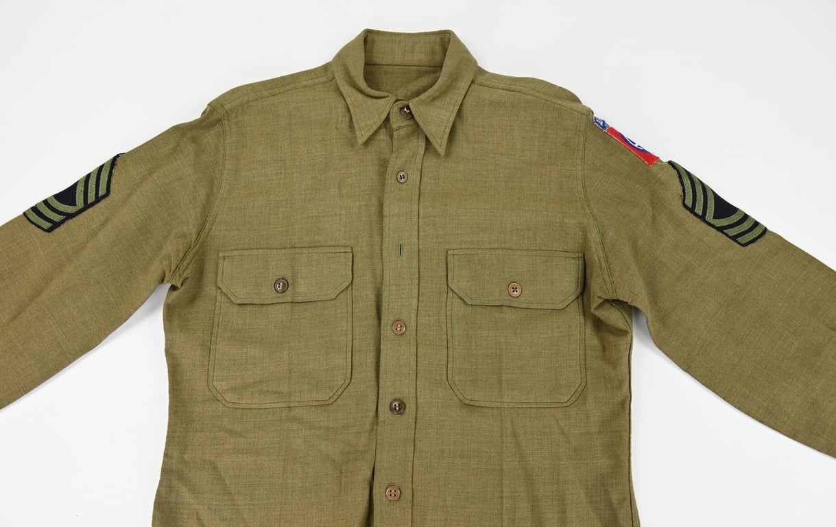 US WW2 Wool Shirt 82nd Airborne Division
