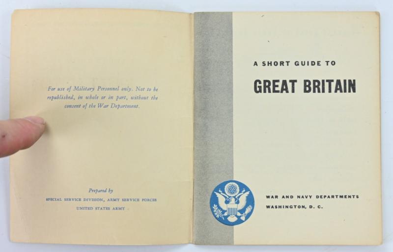 US WW2 Guide of Great Britain