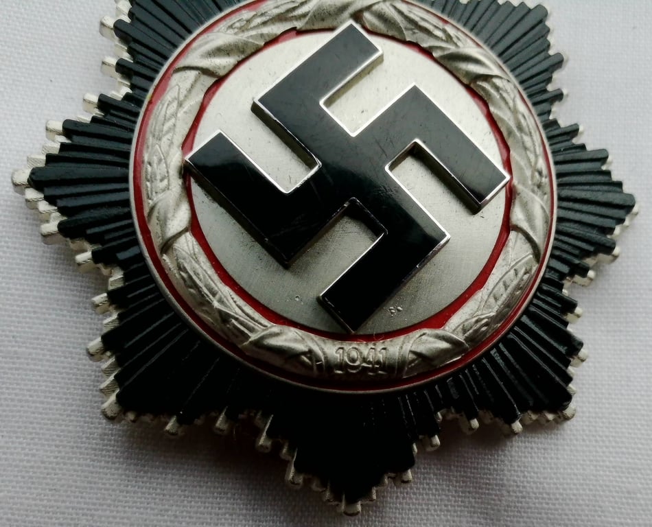 Fine quality Reproduction version of the German Cross in Silver