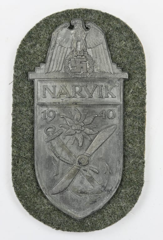 German WH Narvik Campaign Shield