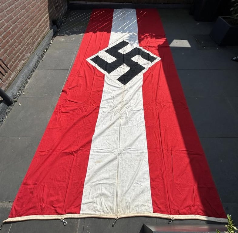 German Hitler Youth Lager Banner 1,90x5,00mtr