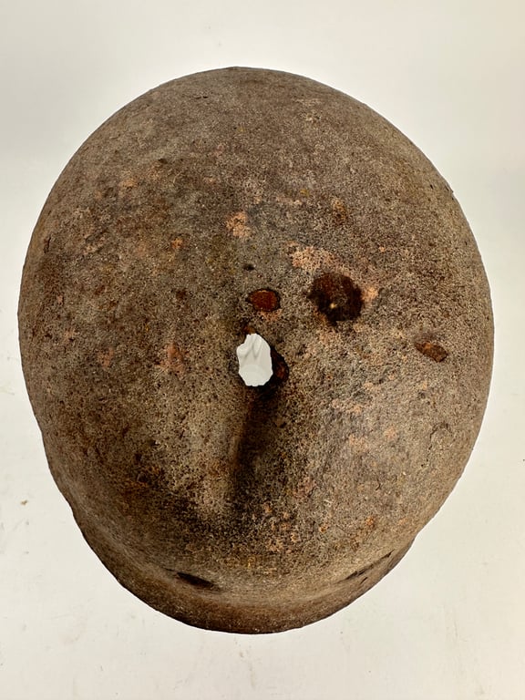 Untouched M38  Fallschirmjäger Helmet "Barnfind"
