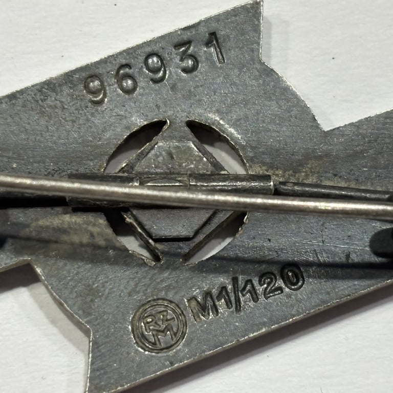 DJ Sports Badge Silver Class (Leistungsrune in Silber)