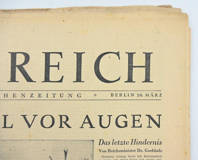 German Newspaper “Das Reich” 26 March 1944