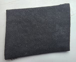 Waffen-SS BeVo blank rank tab