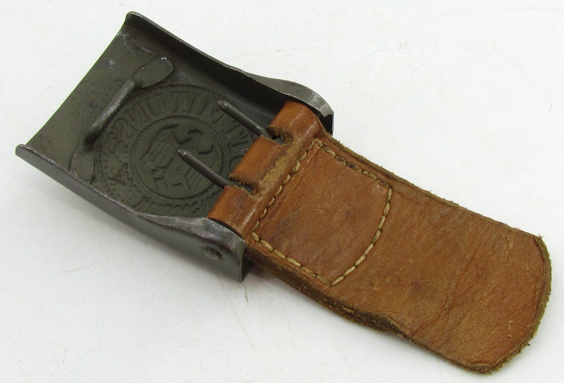 Wehrmacht (Heer) EM/NCO Steel Belt Buckle – Dr. Franke & Co. 1941