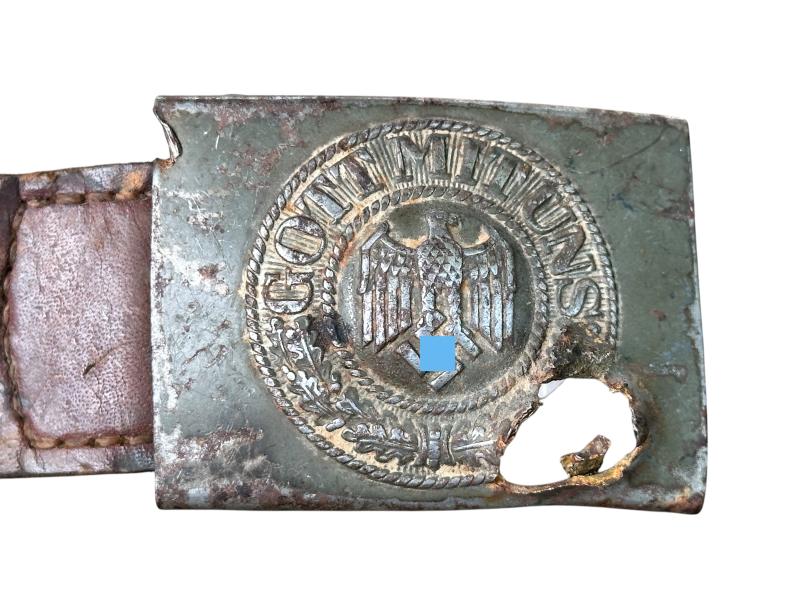 WH (HEER) Battle Damage Belt Buckle