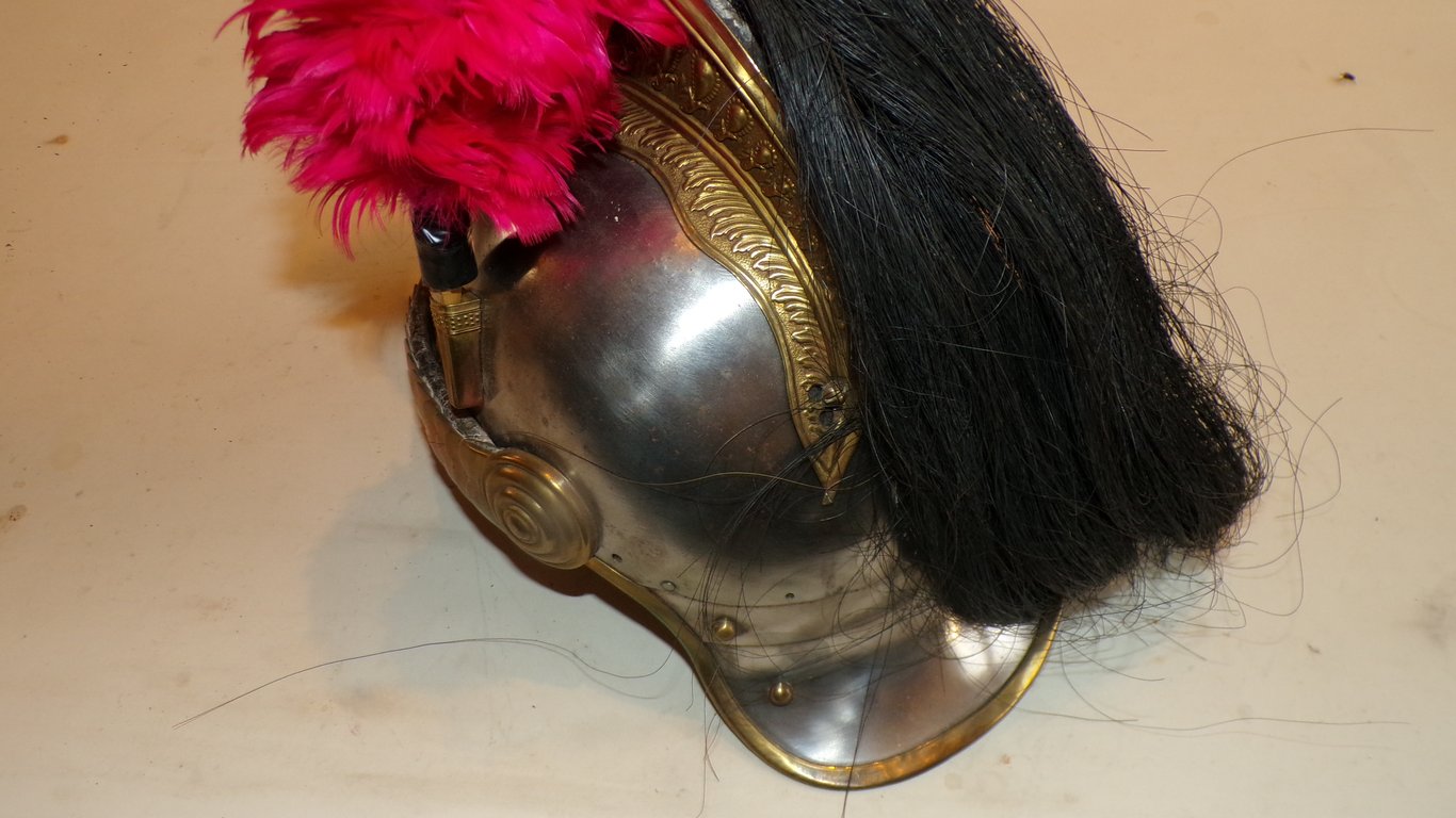 French M1874 Matching Cuirasse and Helmet