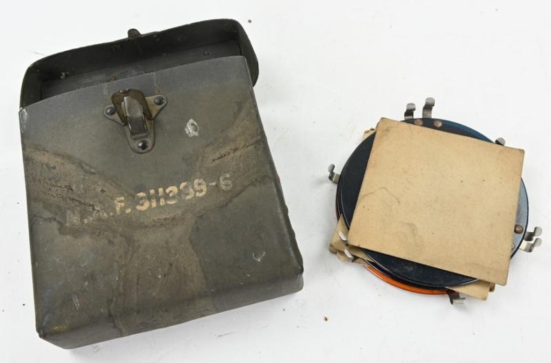 US WW2 Navy Aircraft Cased Signal Light Covers