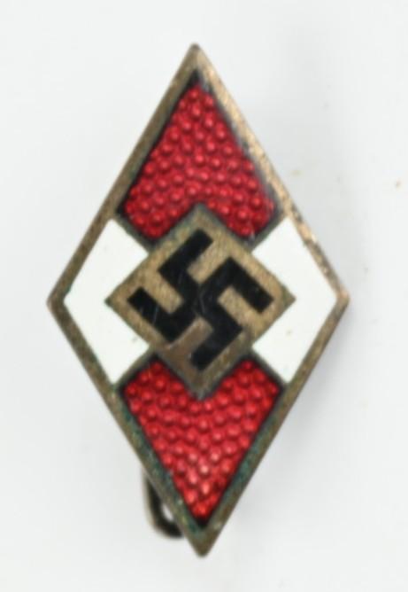 German Hitler Youth Cap Badge
