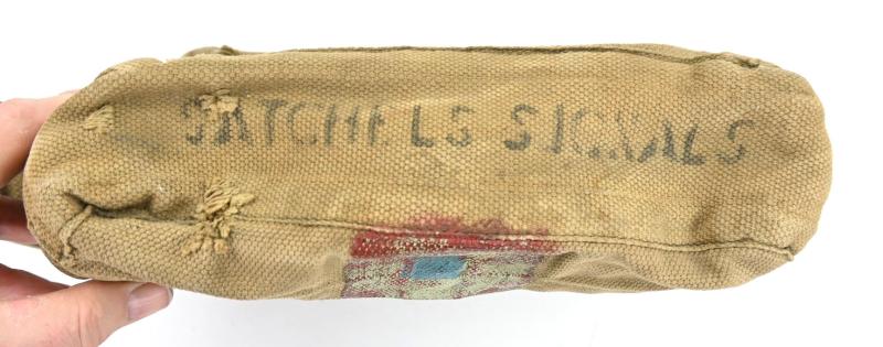 British WW2 Satchel Signals Bag 'Airborne Troops'