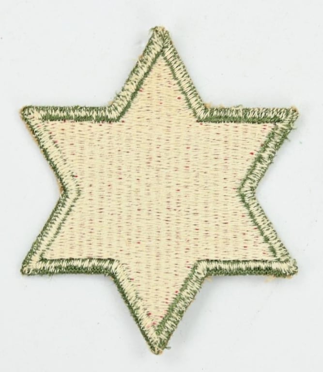 US WW2 6th Infantry Division SSI