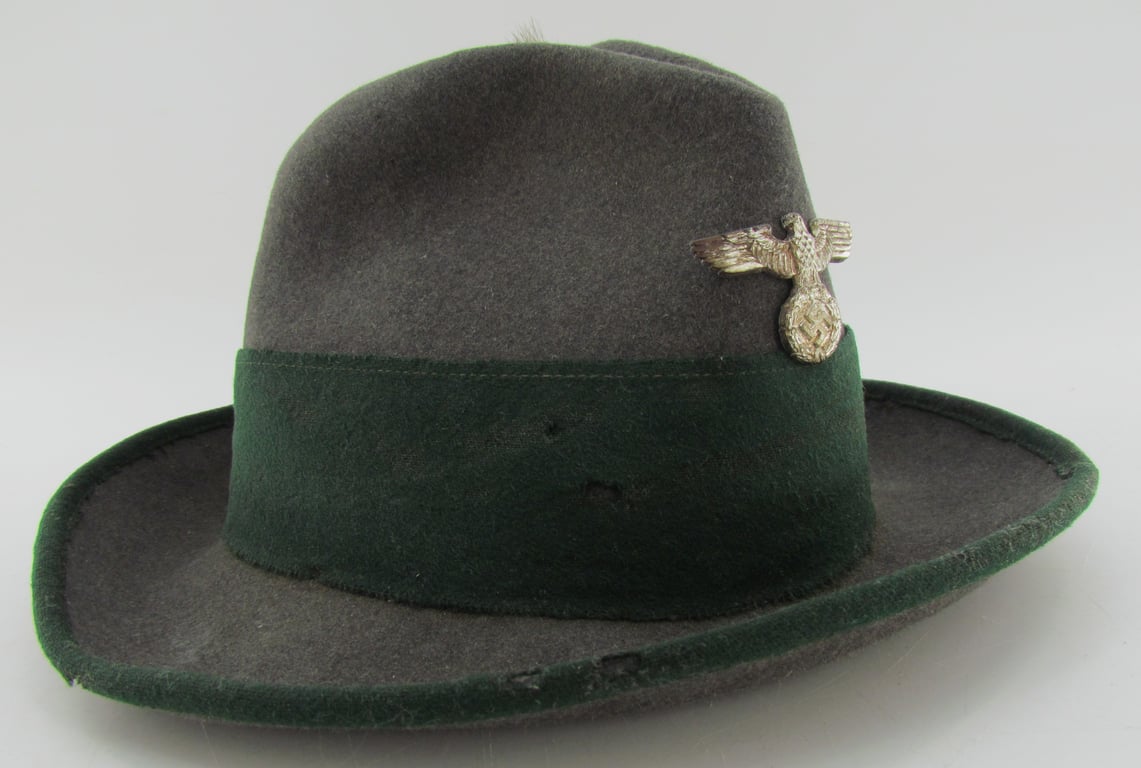 Third Reich Forestry (Forst) Fedora Hat