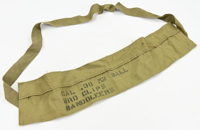 US WW2 M2 Ammo Bandoleer