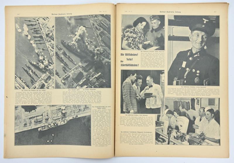 German Berliner Illustrierte Zeitung Newspaper 1942