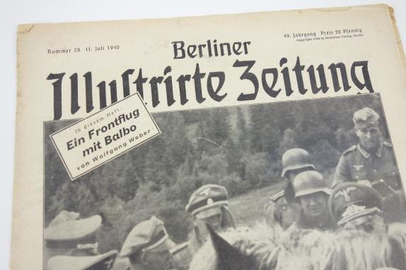 German Magazine “Berliner Illustrierte Zeitung ”11 July 1940
