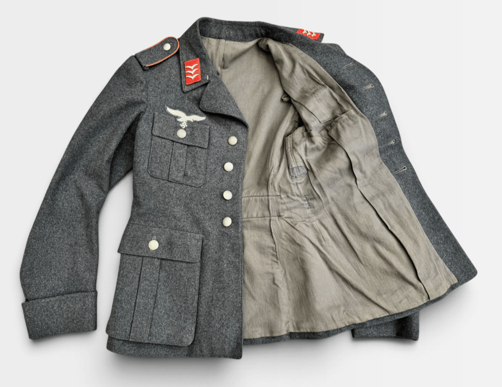 Luftwaffe Flakartillerie Obergefreiter 4-Taschenrock – L.B.A. (S) 39