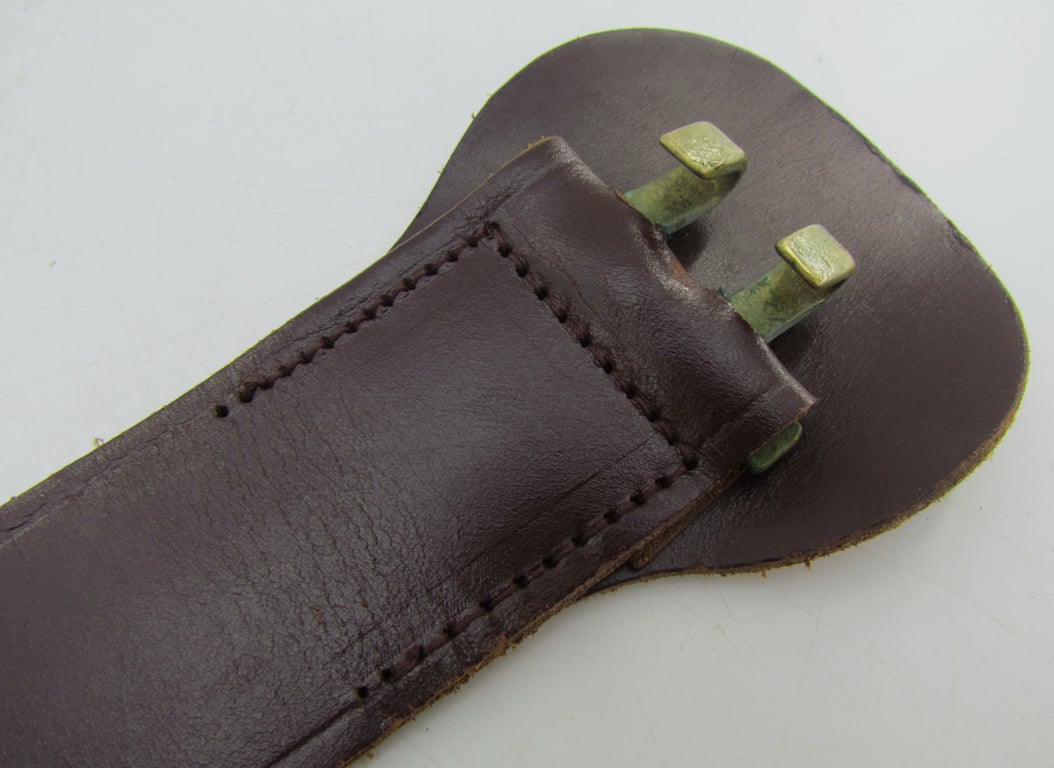 Original WWII U.S. Army leather garrison belt