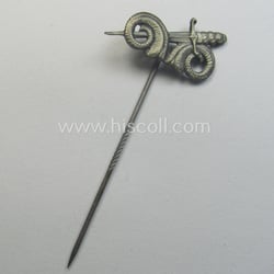 Attractive - and rarely seen! - silverish-toned- and...