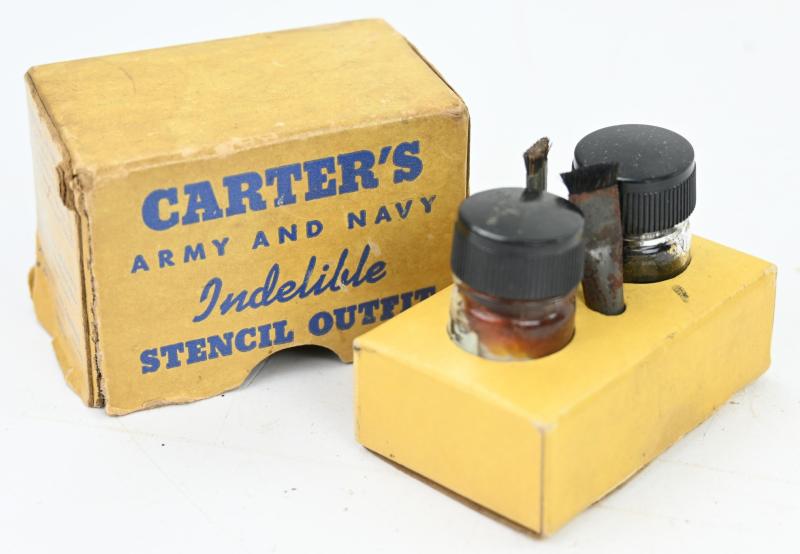 US WW2 Carter's Stencil Outfit