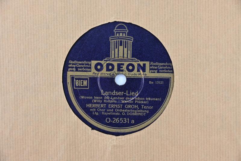German Third Reich Era Music Record