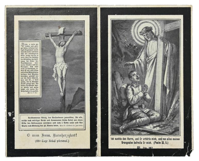 German WW1 Deathcard 'Clemens Drees'