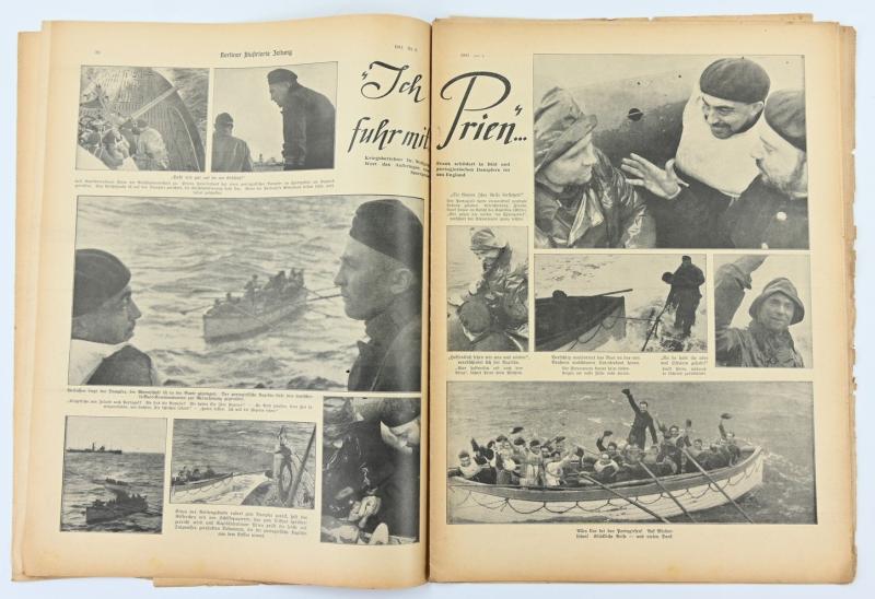 German Berliner Illustrierte Zeitung Newspaper 1941