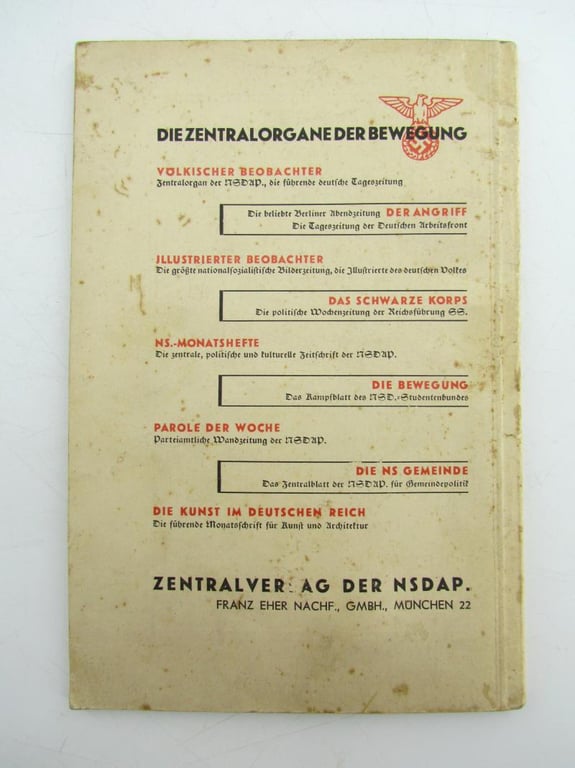(Brochure) Das Programm der N.S.D.A.P.