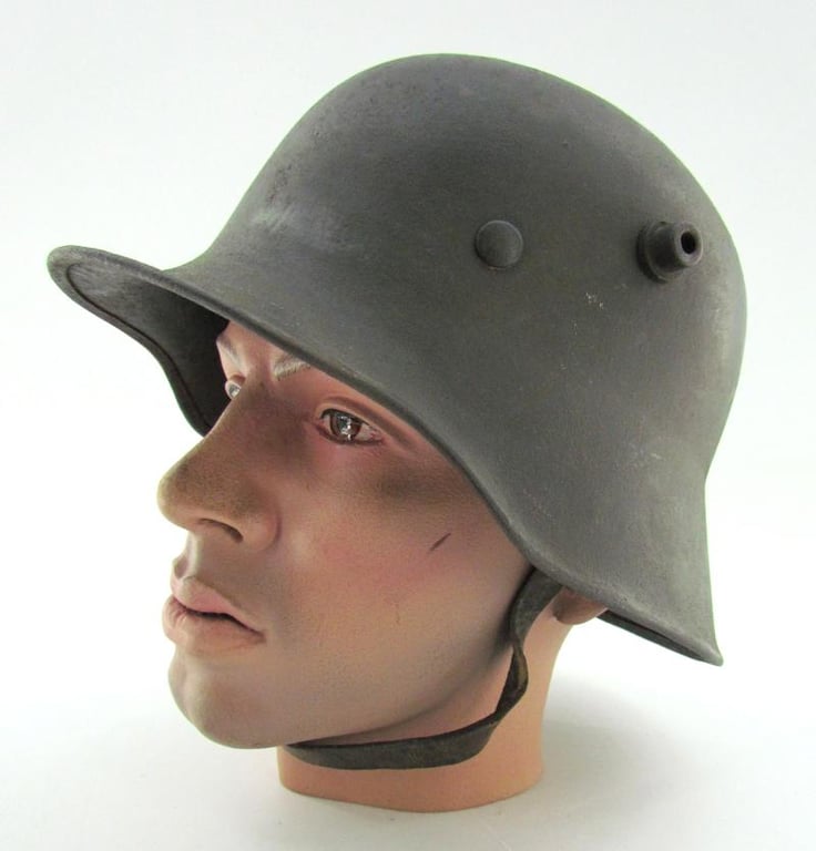 Wehrmacht Reissued German M18 Helmet (ET64) with Early M31 Aluminum Liner