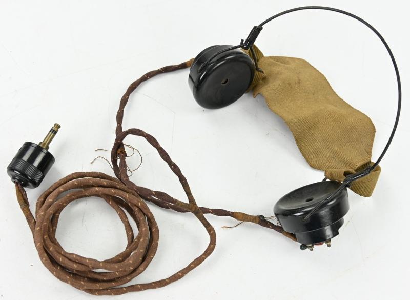 British WW2 Wireless 38 Headphone DRL No.5 1944