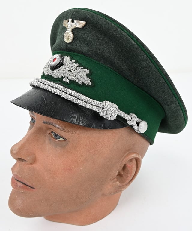 German Third Reich Forestry Officer Visor Cap