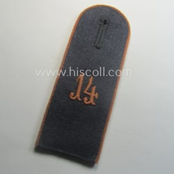 Single, WH (Luftwaffe) 'cyphered' EM-type shoulderstrap: 'Soldat des...