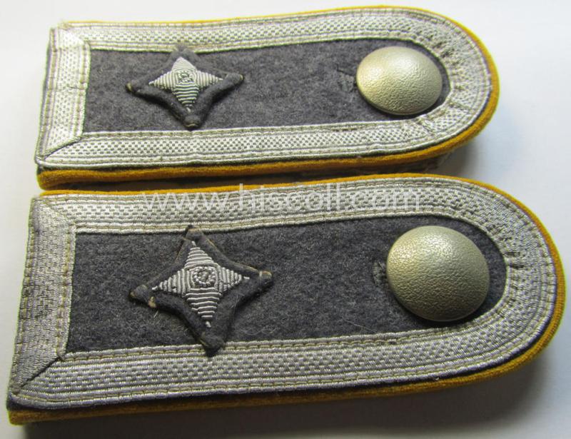 Pair of WH (Luftwaffe) ie. 'Legion Condor'-related NCO-type shoulderstraps: 'Fwbl. der Flg.-Truppen'
