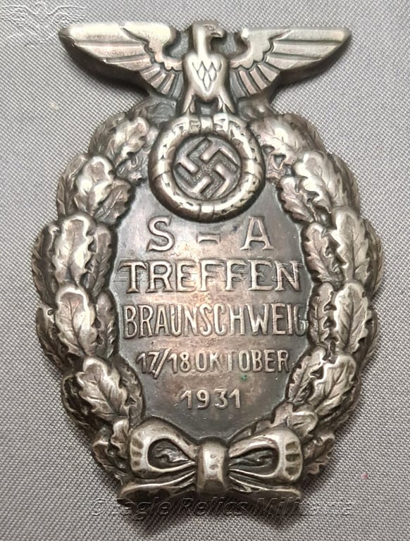 SA 1931 Braunschweig Rally Badge