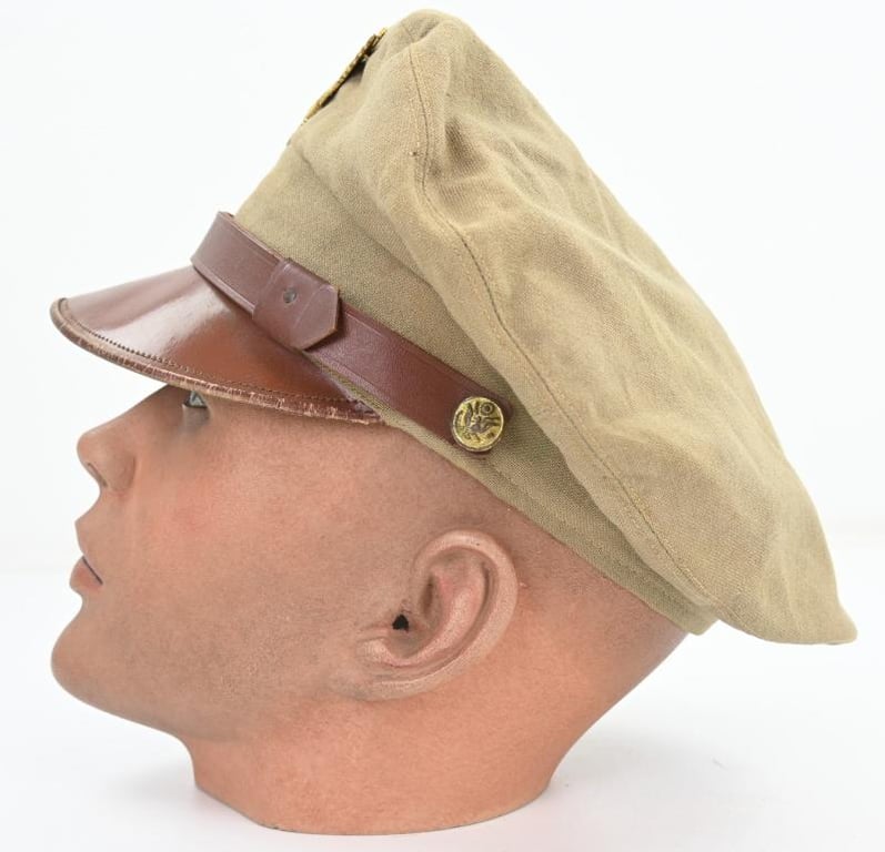 US WW2 Officer's Crusher Visor Cap