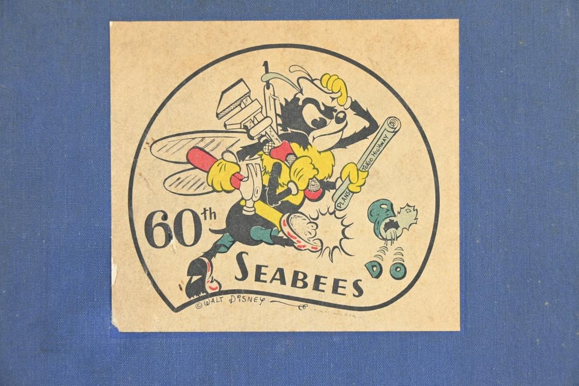 US WW2 History Book of the 60th Seabees