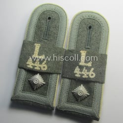 Superb, pair of WH (Heeres) infantry-related NCO-type shoulderstraps...
