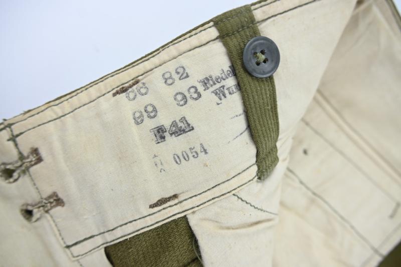 German WH Afrikakorps Tropical Breeches