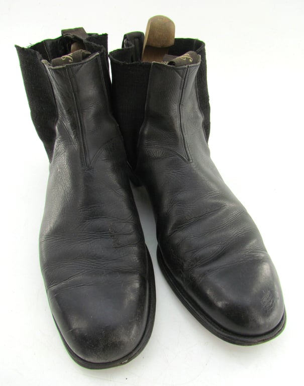 German Wartime "Salamander" Dress Shoes with Shoe Lasts