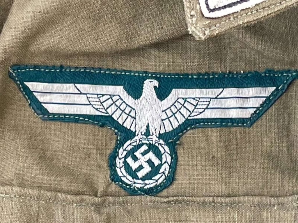 WWII  GERMAN  CAVALRY  NCO  SUMMER  COMBAT  TUNIC