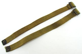 2x British WWII Webbing Straps