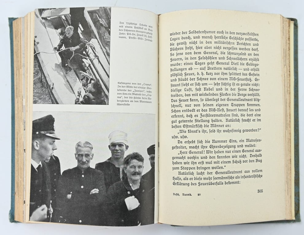 German KM Narvik Book
