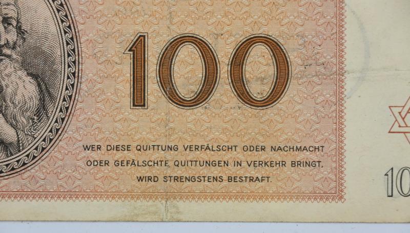 German WW2 Theresienstadt (Terezin) Concentration Camp Banknotes