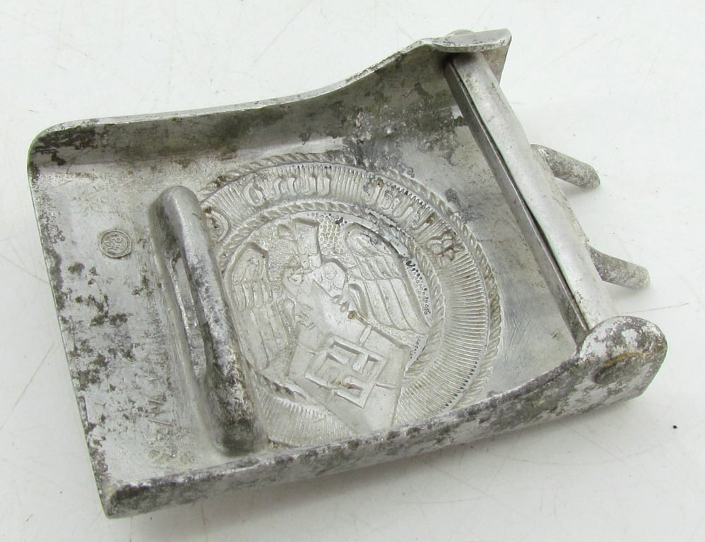 Hitler Youth Aluminum Buckle RZM M4/38