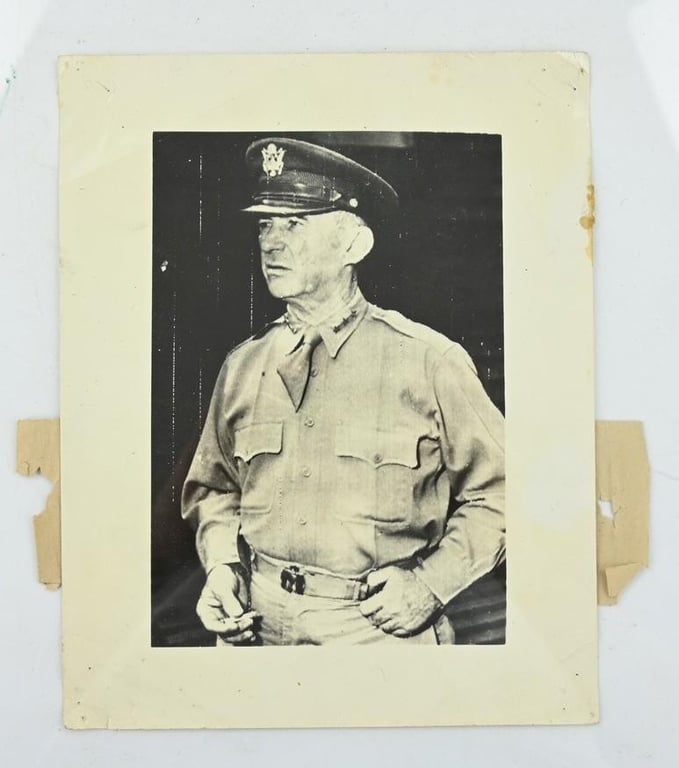 US WW2 Portrait Picture Lt. Gen. Walter C. Krueger
