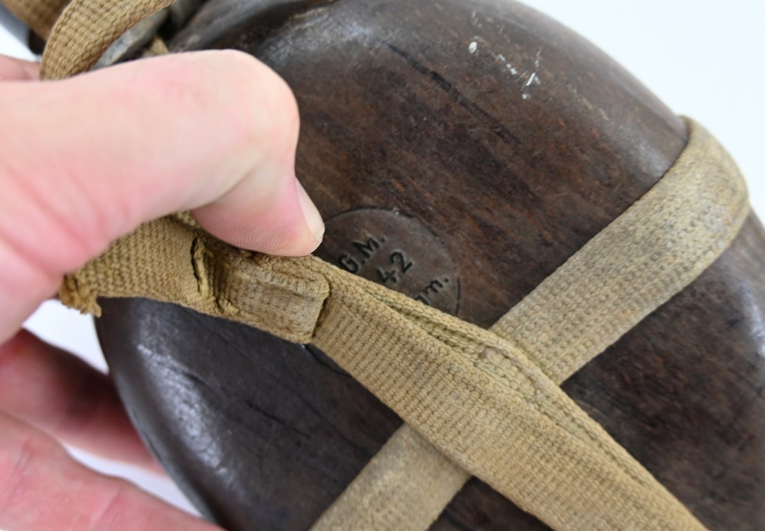 German WH Afrikakorps Coconut Canteen