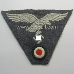WH (Luftwaffe) so-called: 'M43-pattern'-cap-trapezoid (ie. 'Mützentrapez')