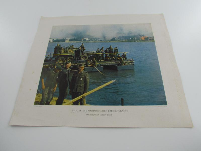German.Printed Photo,”Das Heer Im Grossdeutschen Freiheitskampf