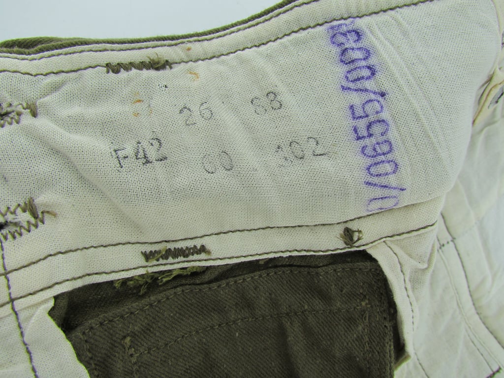 Unissued Wehrmacht (Heer) Afrikakorps tropical shorts with Factory Tag