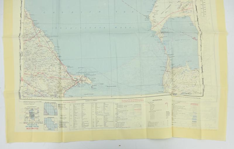 British RAF Escape Map 'Baku'